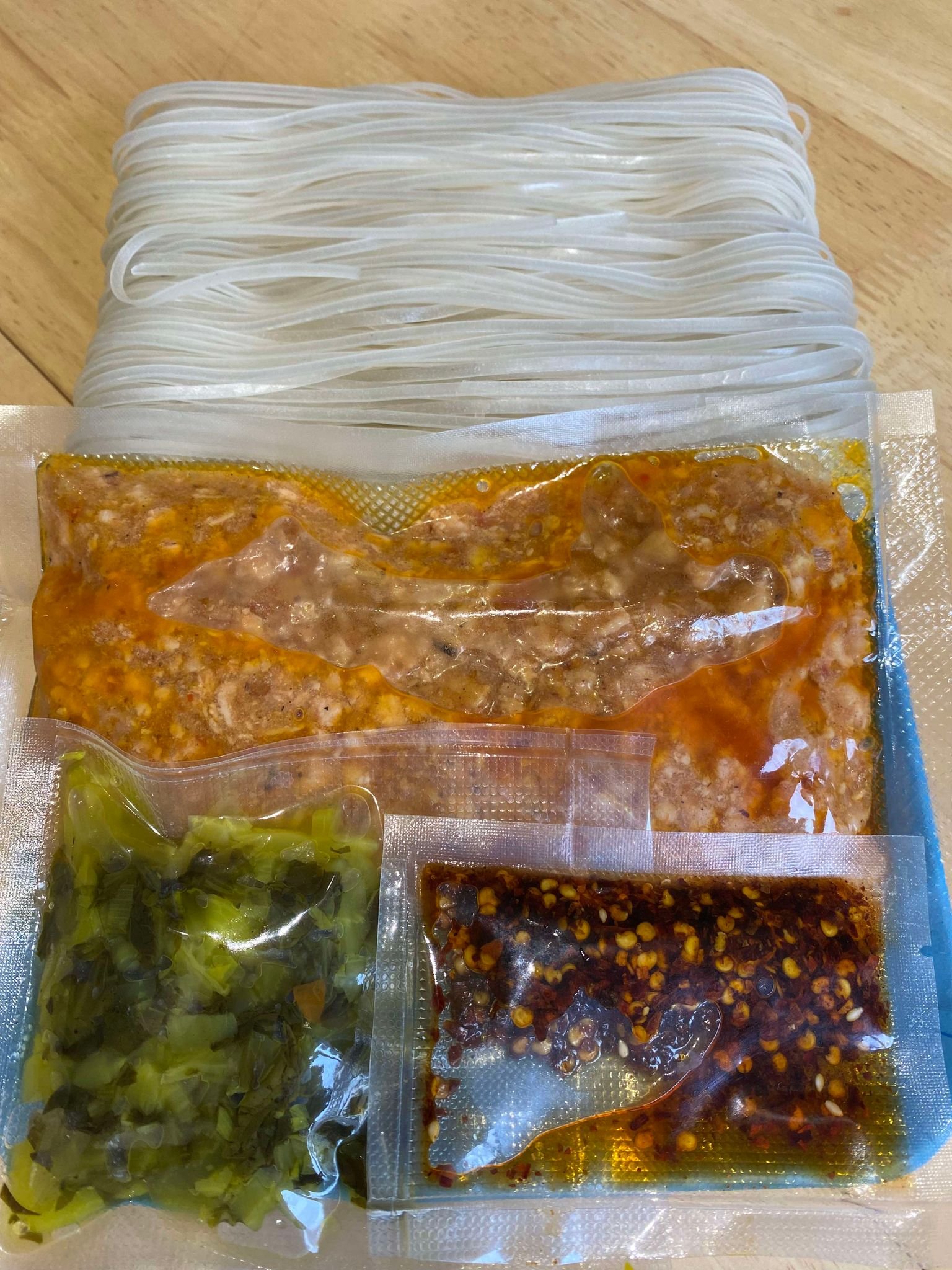 ရှမ်းခေါက်ဆွဲအနှစ်ထုပ် (၂ ပွဲစာ)