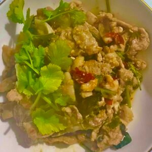 ဝက်သား ဖက်ကဖောင် (ထိုင်းစတိုင်)